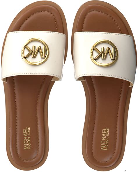 michael kors slippers wit|michael kors slippers clearance.